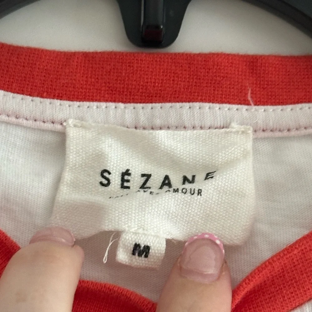Sezane Bon Voyage Tshirt - Picture 4 of 6